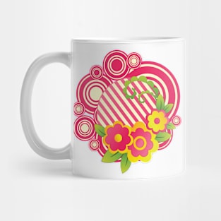 Flora vector (6)a3 Mug